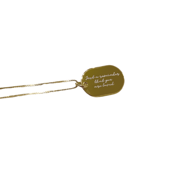 Plaquinha Oval personalizada (o par) - Image 4