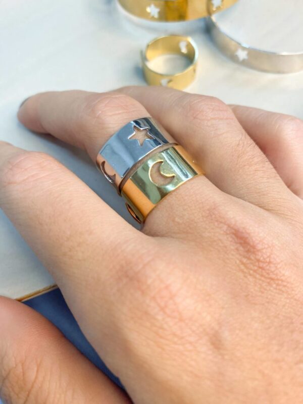 Anel Cosmos - ouro 18k - Image 5