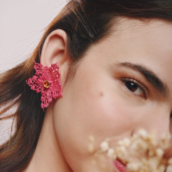 Brinco Papoula Rosa - Image 5