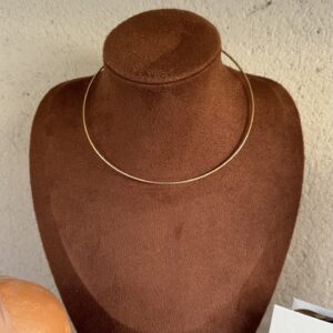 Gargantilha Rígida Slim em prata 925
