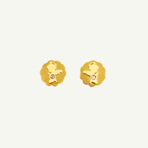 Brinco Anjo da Guarda em Ouro 18k