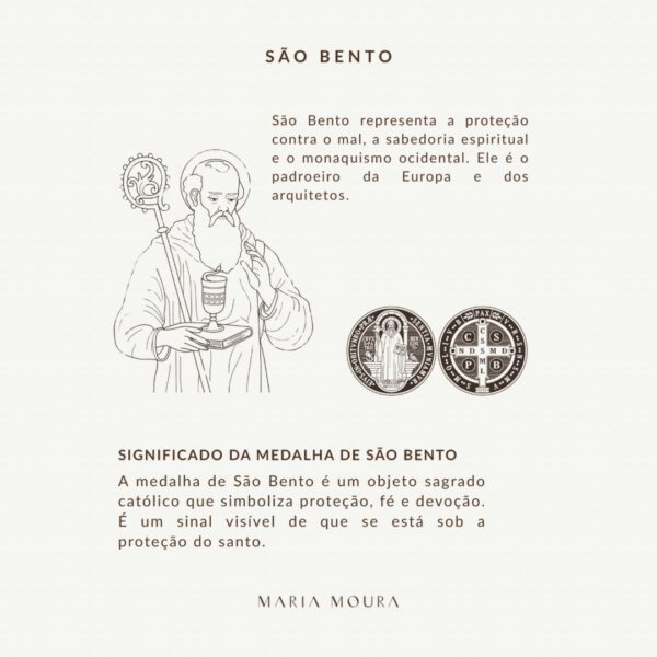 Escapulário São Bento - Imagem 3
