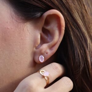 Conjunto Quartzo Rosa