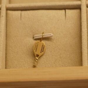 Pingente Beach Tennis Ouro 18k