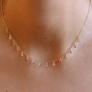 Colar Boho com Pedrarias