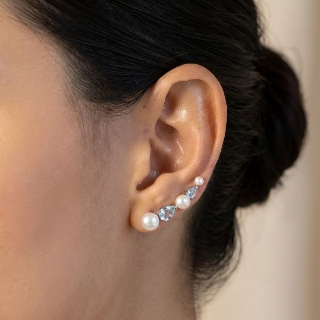 Earcuff Something Blue