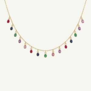 Colar Boho com Pedrarias
