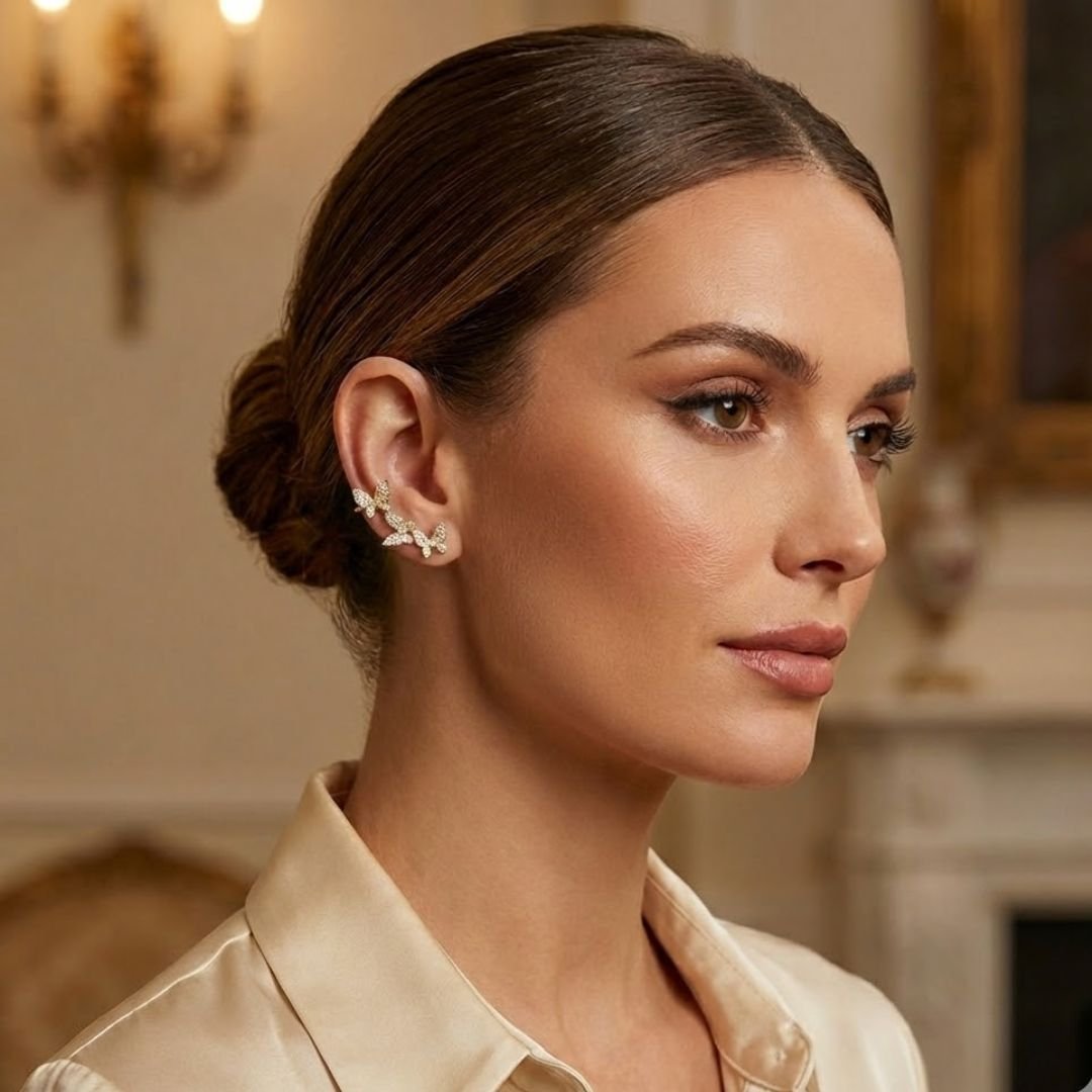 Earcuff de Borboletas