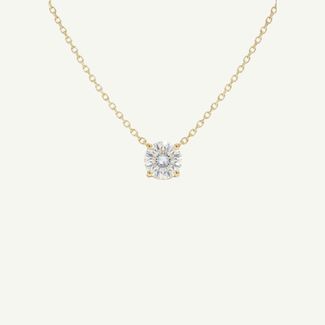 Colar Ponto de Luz de Moissante 5mm