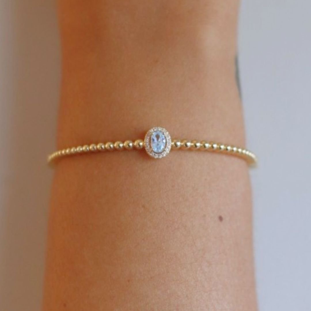 Bracelete com Cristais