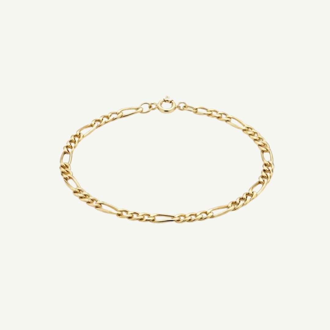 Pulseira Groumet 3x1 em Ouro 18k