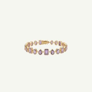 Riviera de Ametista com Cravação Inglesa