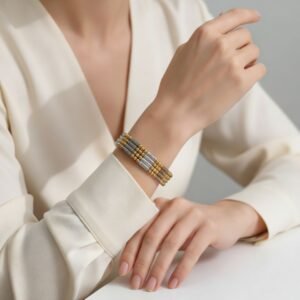 Pulseira Colar de Imã