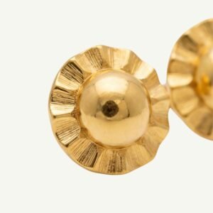 Brinco Sol em Ouro 18k