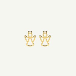 Brinco Anjo da Guarda em Ouro 18k