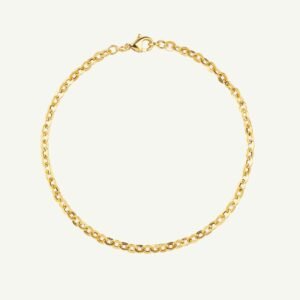 Pulseira Bailarina em Ouro 18k com 3mm