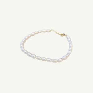 Pulseira Pérolas de Água Doce 6mm