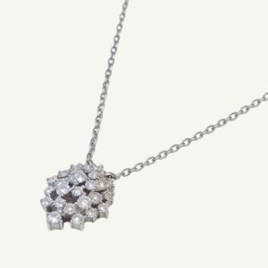 Colar Chuveirinho com Moissanites