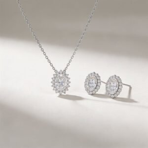Conjunto Princess com Moissanites